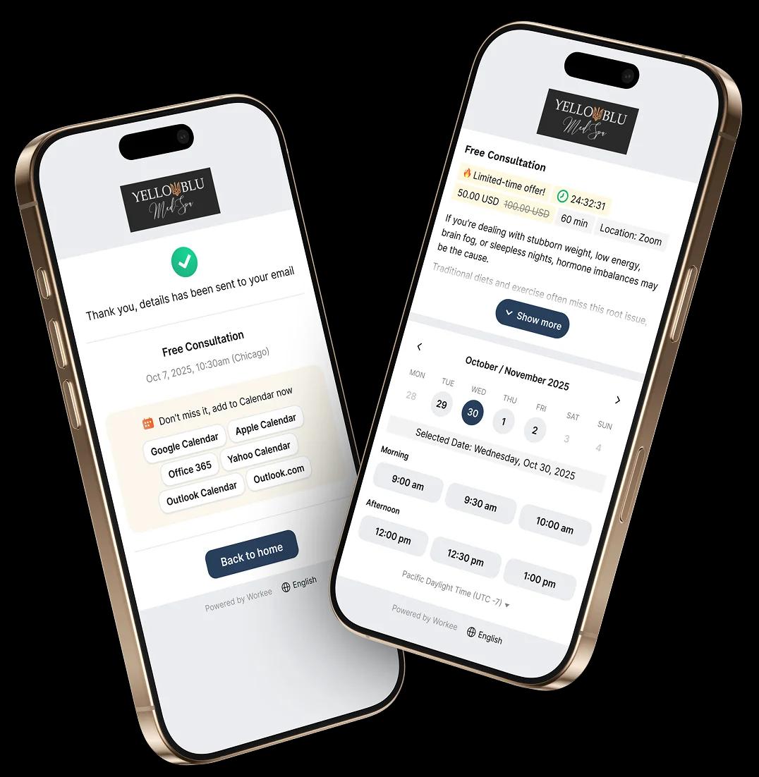 Get clients in 2 clicks